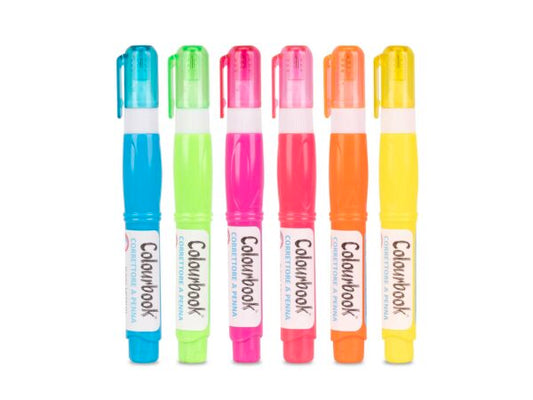 CORRETTORE A PENNA FLUO COLOURBOOK